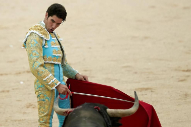 Faena de los toros de la ganadería de Fuente Ymbro para los diestros Juan José Padilla, Roca Rey y Cayetano