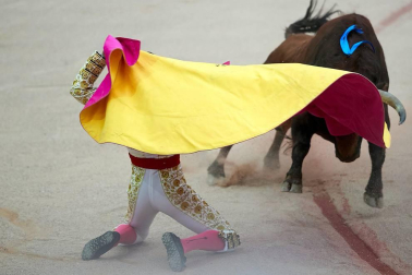 Faena de los toros de la ganadería de Fuente Ymbro para los diestros Juan José Padilla, Roca Rey y Cayetano