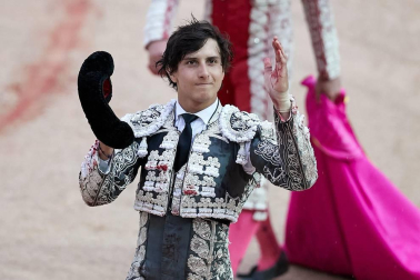 Faena de los toros de la ganadería de Fuente Ymbro para los diestros Juan José Padilla, Roca Rey y Cayetano