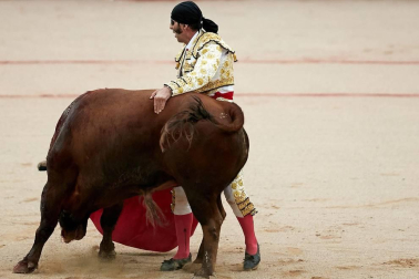 Faena de los toros de la ganadería de Fuente Ymbro para los diestros Juan José Padilla, Roca Rey y Cayetano