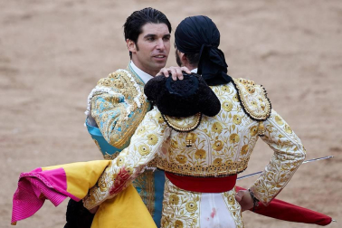 Faena de los toros de la ganadería de Fuente Ymbro para los diestros Juan José Padilla, Roca Rey y Cayetano