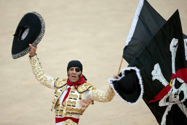 Faena de los toros de la ganadería de Fuente Ymbro para los diestros Juan José Padilla, Roca Rey y Cayetano