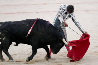 Faena de los toros de la ganadería de Fuente Ymbro para los diestros Juan José Padilla, Roca Rey y Cayetano