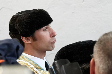 Faena de los toros de la ganadería de Fuente Ymbro para los diestros Juan José Padilla, Roca Rey y Cayetano