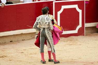 Faena de los toros de la ganadería de Fuente Ymbro para los diestros Juan José Padilla, Roca Rey y Cayetano