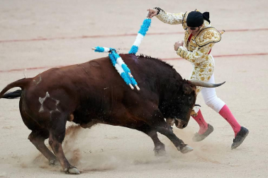 Faena de los toros de la ganadería de Fuente Ymbro para los diestros Juan José Padilla, Roca Rey y Cayetano