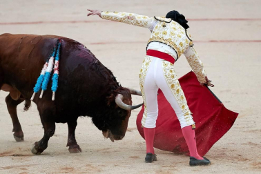 Faena de los toros de la ganadería de Fuente Ymbro para los diestros Juan José Padilla, Roca Rey y Cayetano