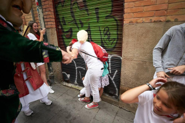Fotos de los gigantes y cabezudos de Pamplona, 13 de julio de San Fermín 2018