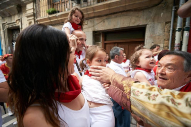 Fotos de los gigantes y cabezudos de Pamplona, 13 de julio de San Fermín 2018