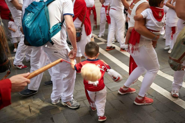 Fotos de los gigantes y cabezudos de Pamplona, 13 de julio de San Fermín 2018