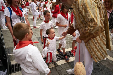 Fotos de los gigantes y cabezudos de Pamplona, 13 de julio de San Fermín 2018
