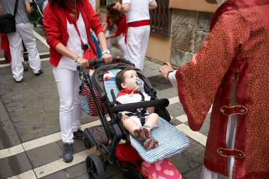 Fotos de los gigantes y cabezudos de Pamplona, 13 de julio de San Fermín 2018