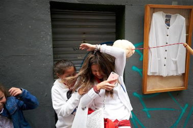 Fotos de los gigantes y cabezudos de Pamplona, 13 de julio de San Fermín 2018