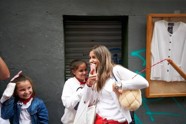 Fotos de los gigantes y cabezudos de Pamplona, 13 de julio de San Fermín 2018