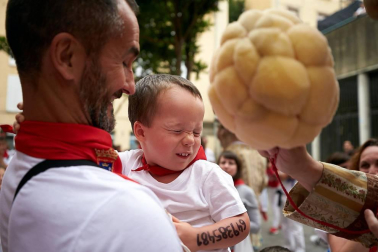 Fotos de los gigantes y cabezudos de Pamplona, 13 de julio de San Fermín 2018