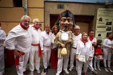 Fotos de los gigantes y cabezudos de Pamplona, 13 de julio de San Fermín 2018
