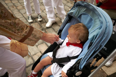 Fotos de los gigantes y cabezudos de Pamplona, 13 de julio de San Fermín 2018
