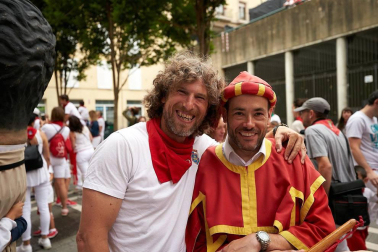 Fotos de los gigantes y cabezudos de Pamplona, 13 de julio de San Fermín 2018