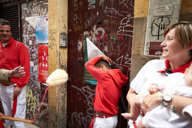 Fotos de los gigantes y cabezudos de Pamplona, 13 de julio de San Fermín 2018