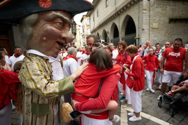 Fotos de los gigantes y cabezudos de Pamplona, 13 de julio de San Fermín 2018