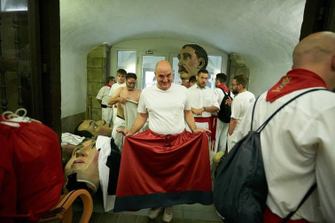 Fotos de los gigantes y cabezudos de Pamplona, 13 de julio de San Fermín 2018