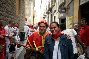 Fotos de los gigantes y cabezudos de Pamplona, 13 de julio de San Fermín 2018