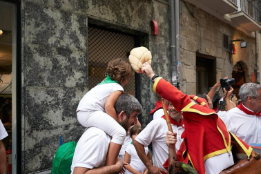 Fotos de los gigantes y cabezudos de Pamplona, 13 de julio de San Fermín 2018