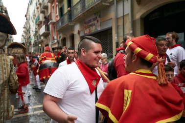 Fotos de los gigantes y cabezudos de Pamplona, 13 de julio de San Fermín 2018