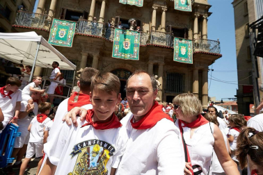 Fotos de los gigantes y cabezudos de Pamplona, 14 de julio de San Fermín 2018