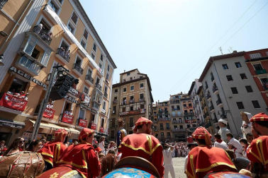 Fotos de los gigantes y cabezudos de Pamplona, 14 de julio de San Fermín 2018