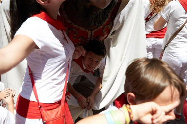 Fotos de los gigantes y cabezudos de Pamplona, 14 de julio de San Fermín 2018