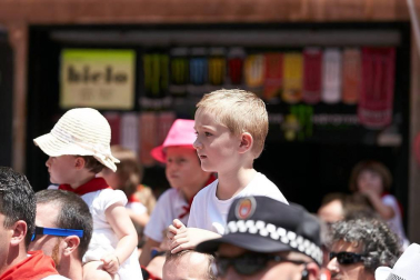 Fotos de los gigantes y cabezudos de Pamplona, 14 de julio de San Fermín 2018