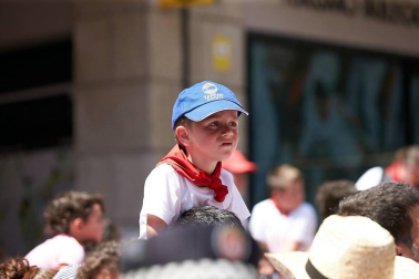 Fotos de los gigantes y cabezudos de Pamplona, 14 de julio de San Fermín 2018