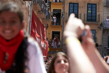 Fotos de los gigantes y cabezudos de Pamplona, 14 de julio de San Fermín 2018
