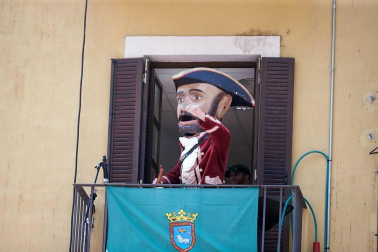 Fotos de los gigantes y cabezudos de Pamplona, 14 de julio de San Fermín 2018