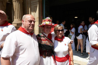 Fotos de los gigantes y cabezudos de Pamplona, 14 de julio de San Fermín 2018