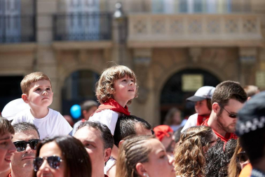 Fotos de los gigantes y cabezudos de Pamplona, 14 de julio de San Fermín 2018