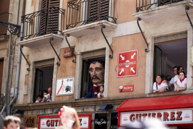 Fotos de los gigantes y cabezudos de Pamplona, 14 de julio de San Fermín 2018