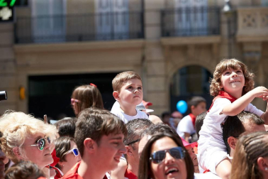 Fotos de los gigantes y cabezudos de Pamplona, 14 de julio de San Fermín 2018