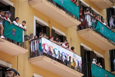 Fotos de los gigantes y cabezudos de Pamplona, 14 de julio de San Fermín 2018