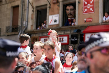 Fotos de los gigantes y cabezudos de Pamplona, 14 de julio de San Fermín 2018