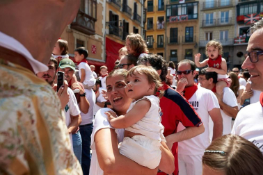 Fotos de los gigantes y cabezudos de Pamplona, 14 de julio de San Fermín 2018