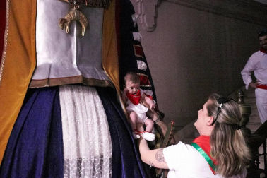 Fotos de los gigantes y cabezudos de Pamplona, 14 de julio de San Fermín 2018