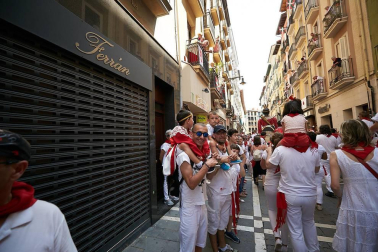 Fotos de los gigantes y cabezudos de Pamplona, 14 de julio de San Fermín 2018
