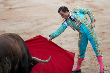 Faena de los toros de la ganadería de Fuente Ymbro para los diestros Juan José Padilla, Roca Rey y Cayetano
