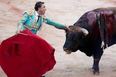 Faena de los toros de la ganadería de Fuente Ymbro para los diestros Juan José Padilla, Roca Rey y Cayetano
