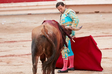 Faena de los toros de la ganadería de Fuente Ymbro para los diestros Juan José Padilla, Roca Rey y Cayetano