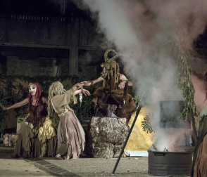 La localidad de Tierra Estella celebró este viernes, 13 de julio, los tradicionales actos dentro de la Semana de la Brujería 2018.