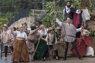 La localidad de Tierra Estella celebró este viernes, 13 de julio, los tradicionales actos dentro de la Semana de la Brujería 2018.