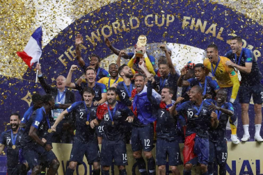 Galería de fotos de la final entre Francia y Croacia
